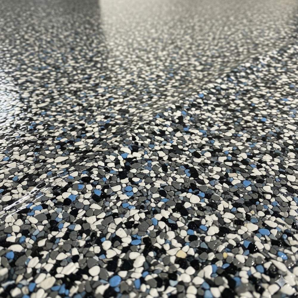 Decorative Flake Garage Flooring Contractor West Palm Beach, FL