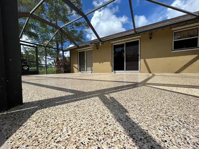 Pool deck epoxy coating by Garage-Tastic in West Palm Beach (photo 2)