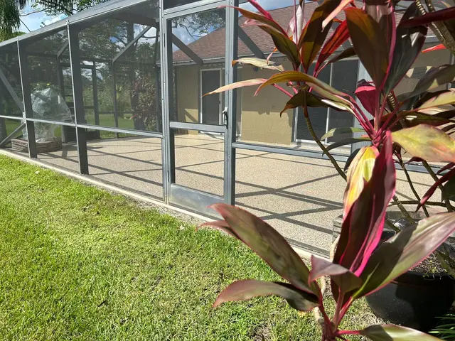 Pool deck epoxy coating by Garage-Tastic in West Palm Beach (photo 4)